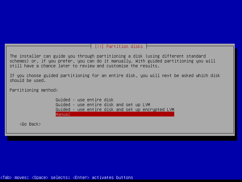Partitioning method