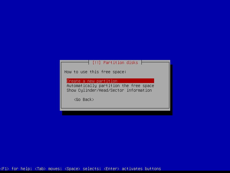 New partition