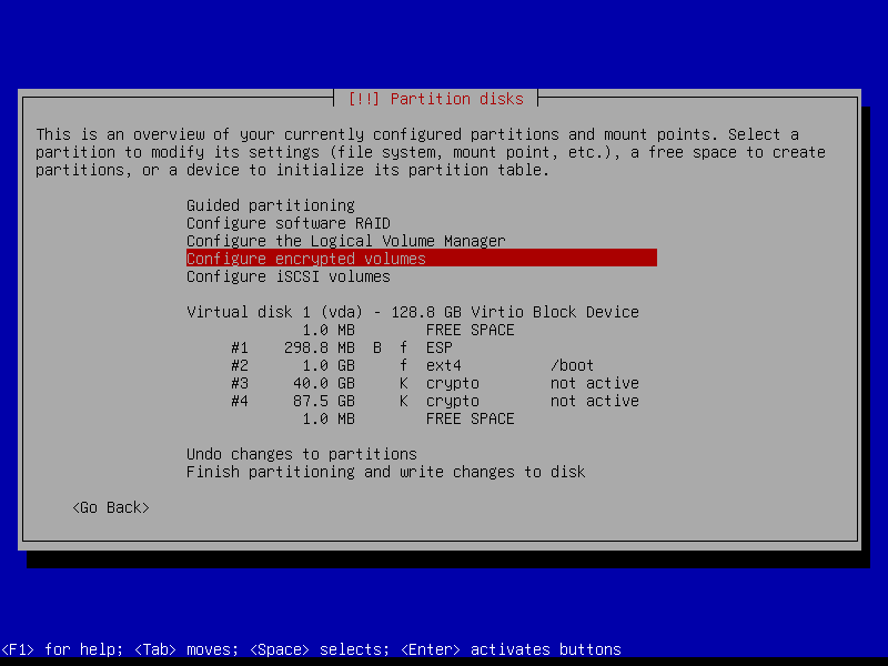 Configure